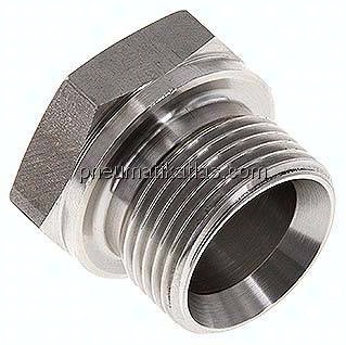 Verschlussverschraubung, 60° Kegel G 3/4", V4A