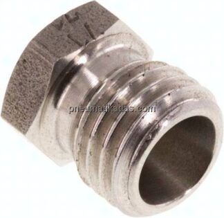 Verschlussverschraubung für Rohre 6 L (M12x1,5), 1.4571