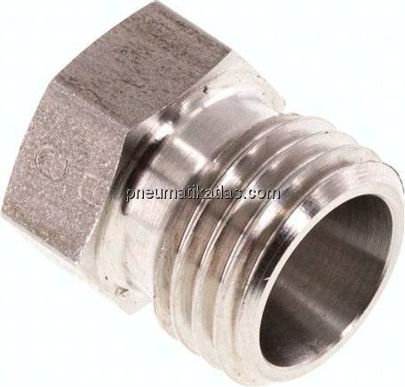 Verschlussverschraubung für Rohre 8 L (M14x1,5), 1.4571