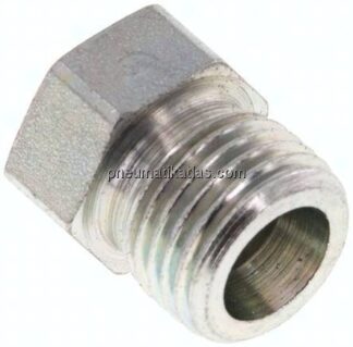 Verschlussverschraubung für Rohre 8 S (M16x1,5), Stahl verzinkt