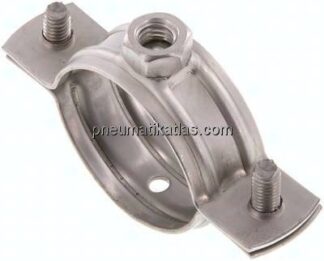 Rohrschelle, 40 - 43mm, 1.4404, ohne Einlage