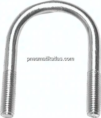 Rundstahlbügel, M 16, 191 - 193,7mm, 1.4301