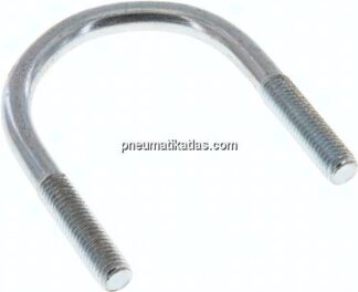 Rundstahlbügel, M 10, 60,3mm, Stahl verzinkt