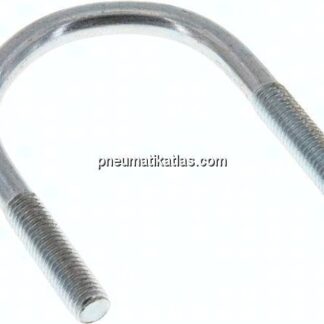 Rundstahlbügel, M 10, 60,3mm, Stahl verzinkt