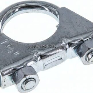 Bügelschelle komplett, 32mm, Stahl verzinkt