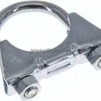 Bügelschelle komplett, 38mm, Stahl verzinkt