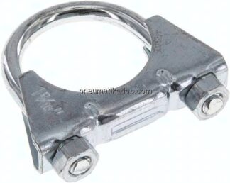 Bügelschelle komplett, 40mm, Stahl verzinkt