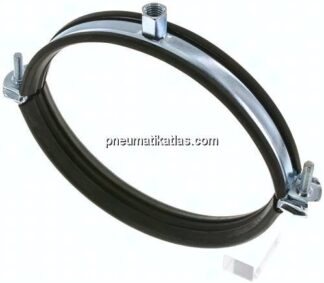 Rohrschelle 146 - 155mm,Stahl verzinkt mit Einlage, FISCHER