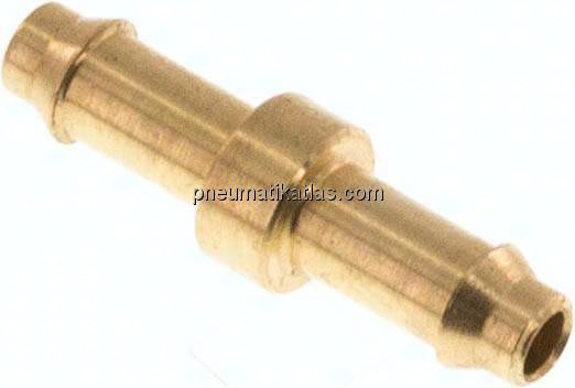 Gerader Steckanschluss 2mm-2mm innen, Messing
