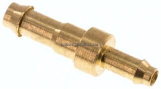 Gerader Steckanschluss 3mm-2mm innen, Messing