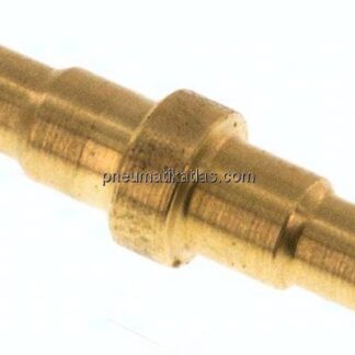 Gerader Steckanschluss 3mm-3mm innen, Messing