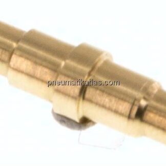 Gerader Steckanschluss 4mm-4mm innen, Messing