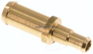 Gerader Steckanschluss 6mm-4mm innen, Messing