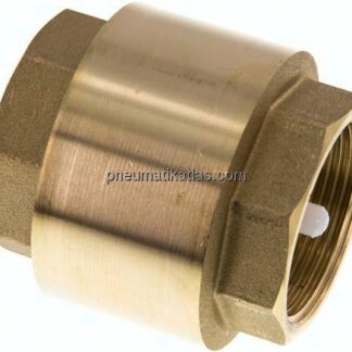 Rückschlagventil (leicht), G 1-1/2", PN 10, Messing