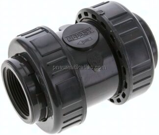 Rückschlagventil, PVC-U / EPDM, Rp 1-1/2"