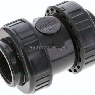 Rückschlagventil, PVC-U / EPDM, Rp 1-1/2"