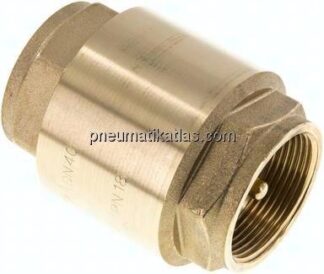 Rückschlagventil (Vakuum), G 1-1/2", -0,95 bis 18 bar, Messing