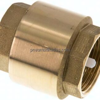 Rückschlagventil (leicht), G 1-1/4", PN 10, Messing