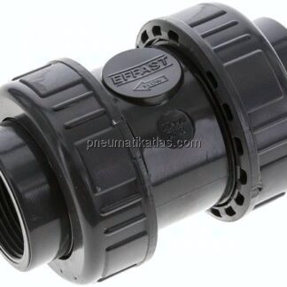 Rückschlagventil, PVC-U / EPDM, Rp 1-1/4"