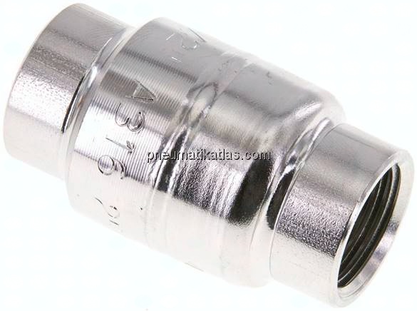Rückschlagventil (leicht), NPT 1/2", PN 16, 1.4401