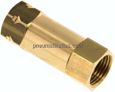 Rückschlagventil (Messing) G 1/2" (IG), PN 40