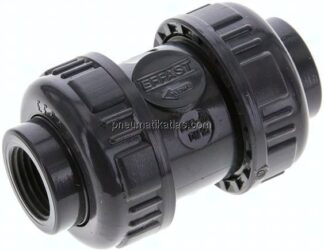 Rückschlagventil, PVC-U / EPDM, Rp 1/2"