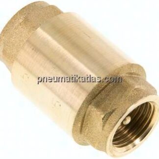 Rückschlagventil (Vakuum), G 1/2", -0,95 bis 25 bar, Messing