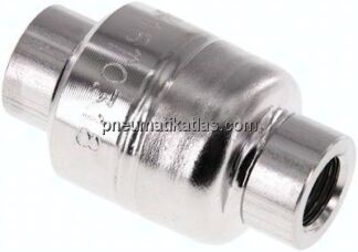 Rückschlagventil (leicht), G 1/4", PN 16, 1.4401