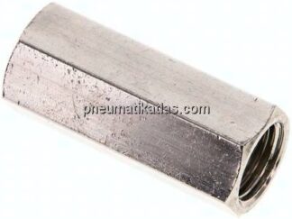 Rückschlagventil, G 1/4", PN 10, Messing vernickelt