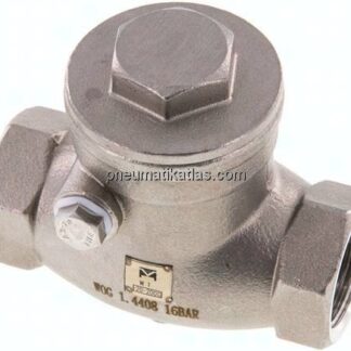Edelstahl-Rückschlagklappe G 3/4", PN 16