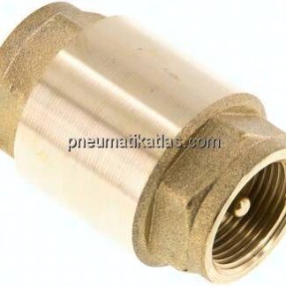 Rückschlagventil (Vakuum), G 3/4", -0,95 bis 25 bar, Messing
