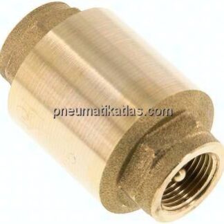 Rückschlagventil (Vakuum), G 3/8", -0,95 bis 25 bar, Messing