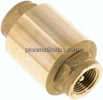 Rückschlagventil (Vakuum), G 3/8", -0,95 bis 25 bar, Messing