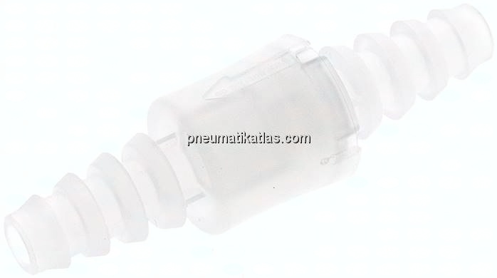 Labor-Rückschlagventil 10 - 14mm Schlauch, PN 4
