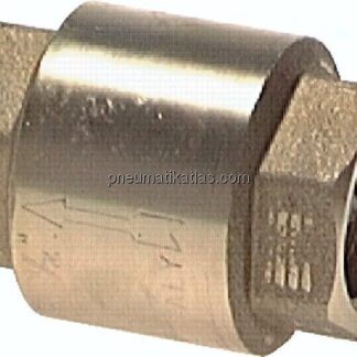 Rückschlagventil (Vakuum), G 2-1/2", -0,95 bis 12 bar, Messing