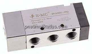 5/2-Wege Pneumatikventil, G 1/4", Federrückstellung