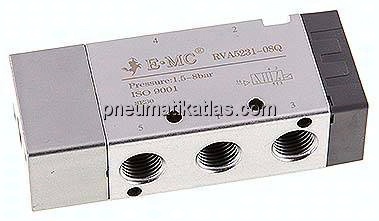 5/2-Wege Pneumatikventil, G 1/4", Federrückstellung