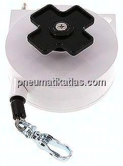 Federzug, 2,5 - 5 kg, 2 mtr. Seil