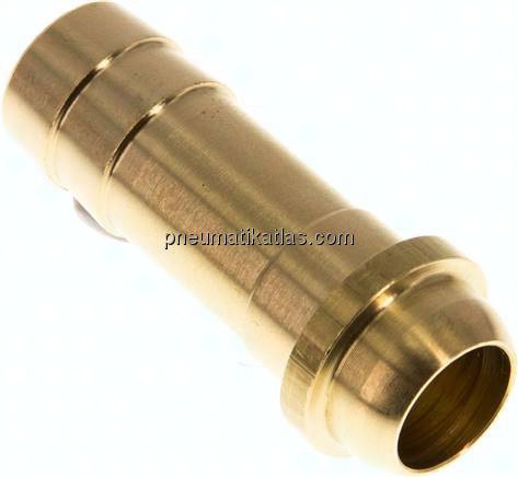 Tülle Messing, G 1/2"-13 (1/2")mm, ohne Mutter