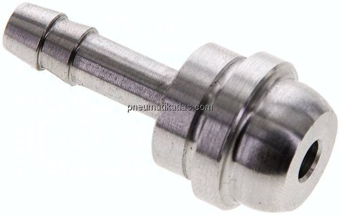 Tülle 1.4571, G 1/2"-6 (1/4")mm, ohne Mutter
