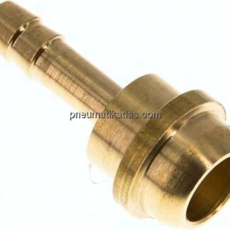Tülle Messing, G 1/2"-6 (1/4")mm, ohne Mutter