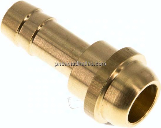 Tülle Messing, G 1/2"-9 (3/8")mm, ohne Mutter