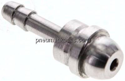 Tülle 1.4571, G 1/4"-4mm, ohne Mutter
