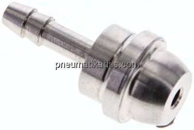 Tülle 1.4571, G 3/8"-4mm, ohne Mutter