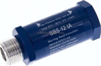 Schlauchbruchsicherung G 1/2" (Innengewinde / Außengewinde)