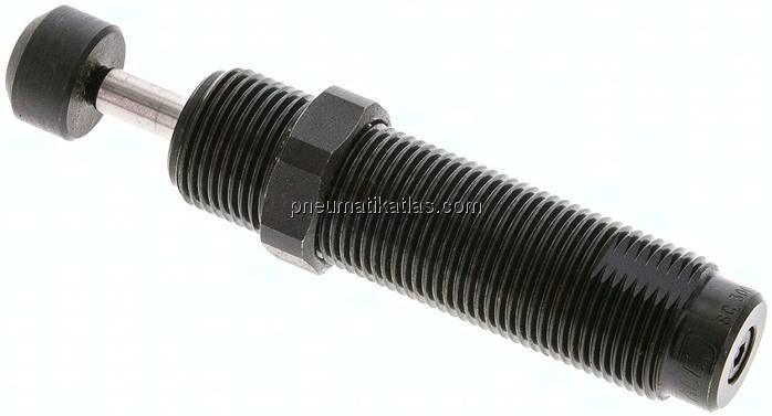 ACE-Stoßdämpfer, M 20x1,5, selbsteinstellend, Hub 15 mm