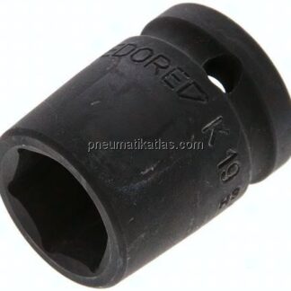 Gedore 1/2"-Kraftschraubereinsatz (DIN 3129, ISO 2725-2) SW19