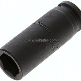 Gedore 1/2"-Kraftschraubereinsatz, lang (ISO 2725-2) SW21