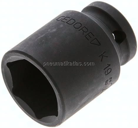 Gedore 1/2"-Kraftschraubereinsatz (DIN 3129, ISO 2725-2) SW27