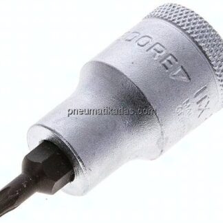 Gedore 1/2"-Schraubendrehereinsatz (TORX), Stift brüniert TX20